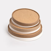 SoOPAK X Paper Bowl Lid - Secure Meals with Reliable and Spill-Free Paper Lid